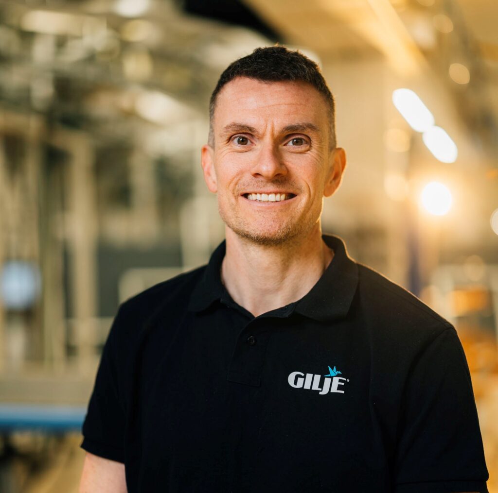 Kenneth Gilje holder foredrag på Lean konferansen i Stavanger