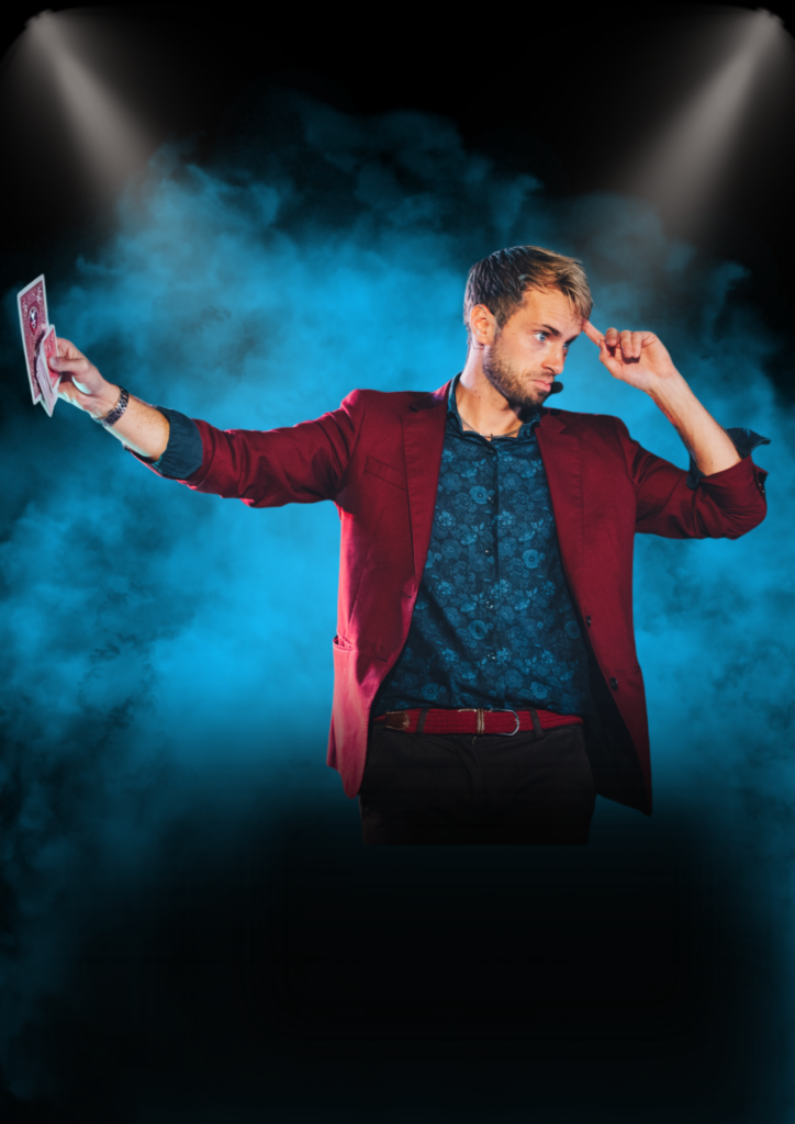 Hans Grane magiker og konferansier på Lean konferansen