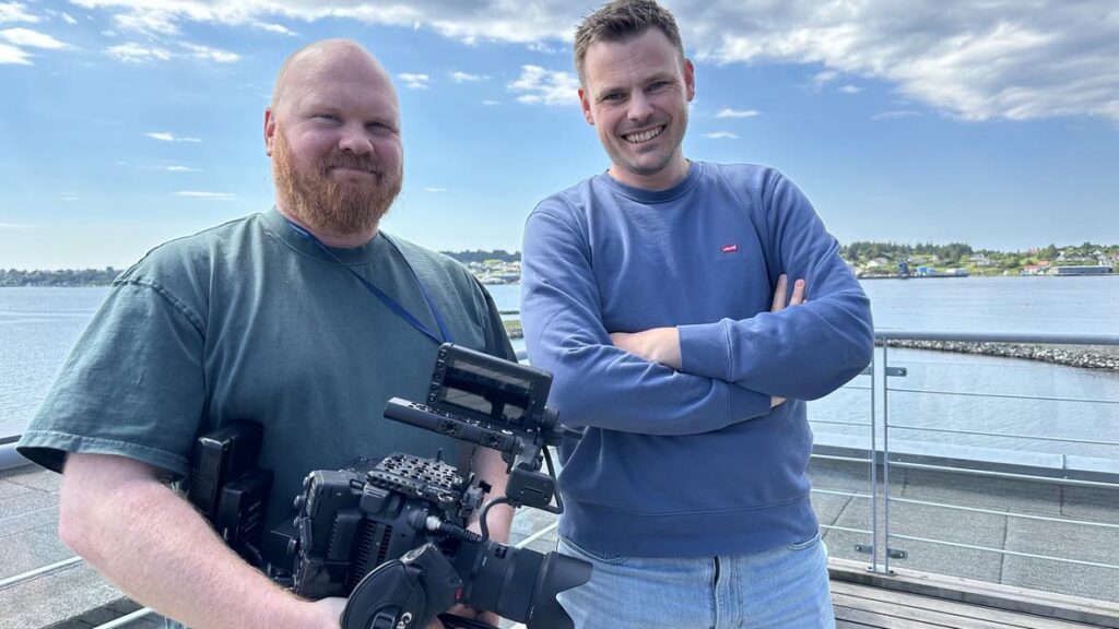 Foto av Erlend Bjelland og Eivind Kallevik.