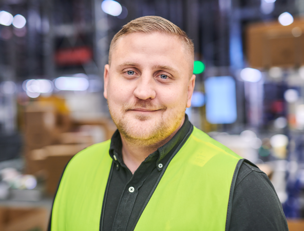 Rasmus G Berndtsson taler under Leankonferansen